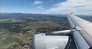American Airlines A319 Landing at Spokane International Airport | Spokane, WA (GEG)