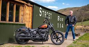 As Cool As It Gets! Harley-Davidson Street Bob 114 Cruiser/Chopper/Bobber Motorcycle Review.