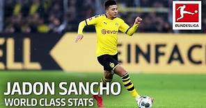 Jadon Sancho - World-Class Stats Like Messi, De Bruyne & Co.