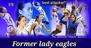 Charo Soriano Highlights|| former lady eagles