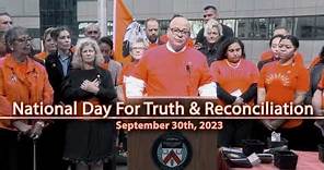 National Day for Truth & Reconciliation | September 30, 2023 | @TorontoPolice Chief Myron Demkiw