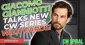 Giacomo Gianniotti on Wild Cards, a fun and mold breaking mystery series