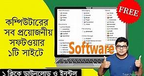 Download all necessary software for Windows pc from one website for FREE just one click to install 🔥