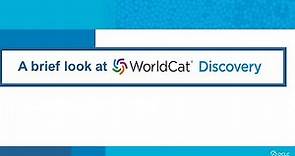 A brief look at WorldCat Discovery