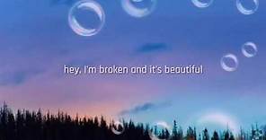 Kelly Clarkson Broken & beautiful (Lyrics)