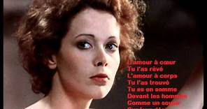Pierre Bachelet -- Emmanuelle 1974 avec lyrics, Paroles