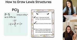 How to Draw Lewis Structures, The Octet Rule and Exceptions | Study Chemistry With Us