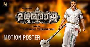 Madhura Raja Official Motion Poster | Mammootty | Vysakh | Peter Hein