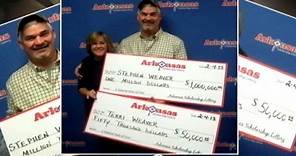 Arkansas Couple Wins Lottery Twice in One Day - Winning Numbers Net 2 Jackpots