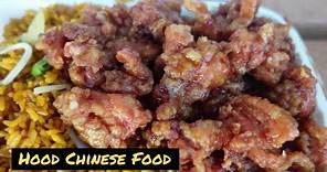 Hood Chinese Food (Mr. Chen Chinese Restaurant) #food #chinesefood #chickenwings #friedrice