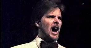1985: David Lemke, baritone opera singer, in the Semi Finals of the Australian Singing Competition