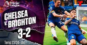 Highlights & Goles: Chelsea v. Brighton 3-2 | Premier League | Telemundo Deportes