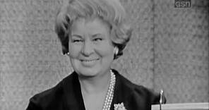 What's My Line? - Hedda Hopper; Shirley Booth; Steve Lawrence [panel] (Mar 10, 1963)