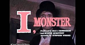 "I, Monster / El monstruo" (1971) Trailer original #CineClásicoDeTerror