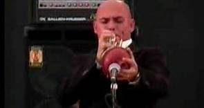 Scott Steen on trumpet at Gaildorf Blues Festival