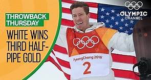 Shaun White’s Full Gold Medal Snowboard Halfpipe competition @ PyeongChang 2018 | Throwback Thursday