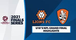 NPL Under 18 Grand Final: Lions FC vs. Brisbane Roar Highlights