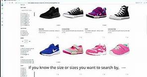 How to Shop Single and Different Size Shoes on Zappos Adaptive