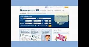 How to plan a journey on the National Rail Enquiries Website video
