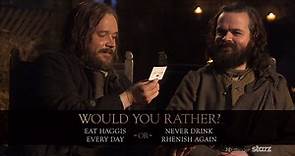 "Would You Rather" with Stephen Walters & Grant O'Rourke | Outlander | STARZ