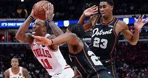 Chicago Bulls vs Detroit Pistons - Full Game Highlights | November 12, 2023-24 NBA Season