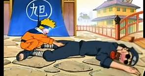 Naruto hace el jutsu mil años de muerte a Ebisu