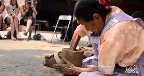 Dona Sophia Making Traditional Black Pottery in Oaxaca