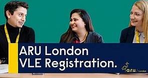 ARU London VLE Registration