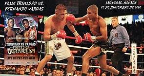 Félix "Tito" TRINIDAD 🇵🇷 vs 🇺🇸🇲🇽 Fernando VARGAS [02-12-2000] [WBA/IBF Sp. Welter] [Latino]