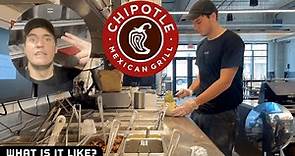 Chipotle Day In The Life | behind the counter, grill shift, line, DML, prep