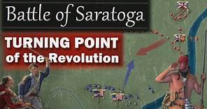 American Revolution: The Battle of Saratoga, 1777