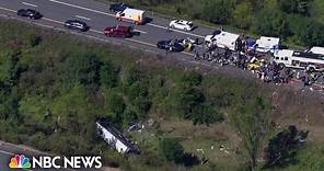 At least 2 dead, over 40 injured in I-84 bus crash in New York