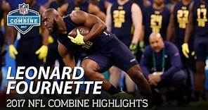 Leonard Fournette (LSU, RB) | 2017 NFL Combine Highlights