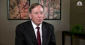 Watch CNBC's full interview with David Petraeus, former CIA director and retired army general