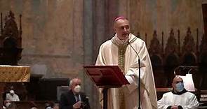 Il discorso del Vescovo, Mauro Gambetti