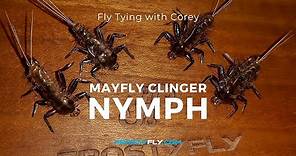 Fly Tying: Mayfly Clinger Nymph by Corey Cabral