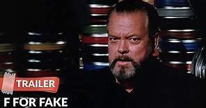 F for Fake 1973 Trailer | Documentary | Orson Welles
