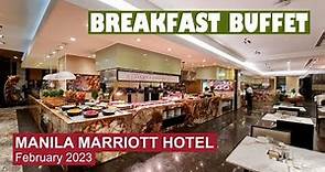Breakfast Buffet at Manila Marriott Hotel | Hotel Buffet 🇵🇭