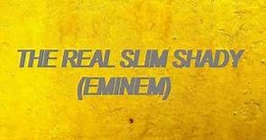 The Real Slim Shady by Eminem (lyrical video) lyrics