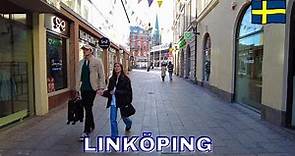 Linköping - Virtual Walking Tour in 4K - April 2023 - Sweden