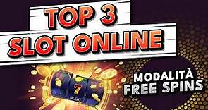 Le 3 migliori Slot Online con modalità Free Spins 🎰