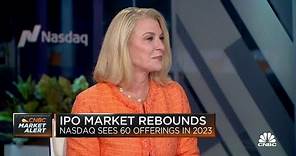 Nasdaq's Karen Snow on IPO market rebound: We expect 'a pretty decent' second half
