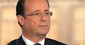 François Hollande : "Moi président de la République"