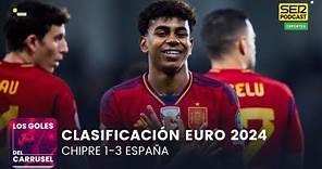 Los goles del Chipre 1 - 3 España | A por la Eurocopa como cabeza de serie