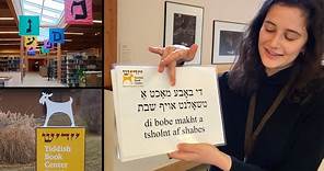 Celebrating Yiddish Literature at the Yiddish Book Center (Amherst, MA)