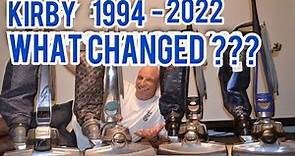 Kirby G4 ! :Vacuum Comparison Changes 1995 - 2022. Get the most out of your Kirby vacuum
