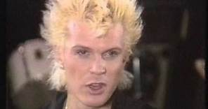 Billy Idol Interview MTV 1987