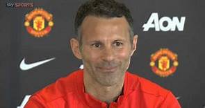 Ryan Giggs's first press conference as Manchester United manager