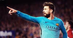 Gerard Piqué ● Overall 2017 ● Defensive Skills, Passes, Dribbles & Goals