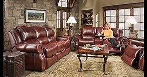 Alexander Leather Reclining Sofa Collection